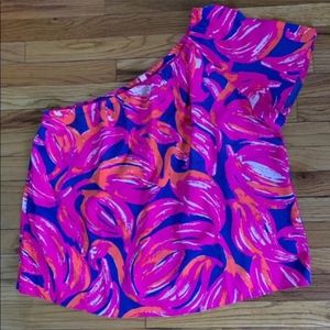 Lilly Pulitzer off the shoulder blouse